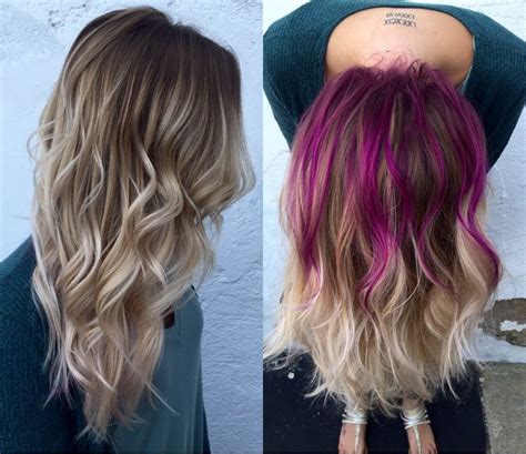 15 Sumptuous Peekaboo Hair Color Ideas - HairstyleCamp