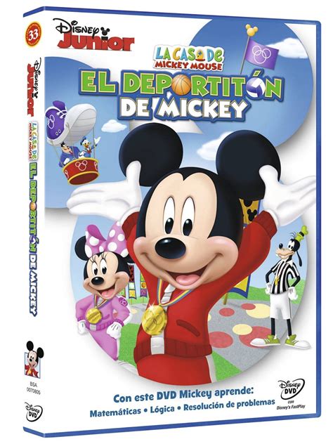 Amazon.com: La Casa De Mickey Mouse: El Deportitón De Mickey - Mickey Mouse Clubhouse: Mickey's ...