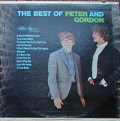 Peter And Gordon Vinyl Record Albums