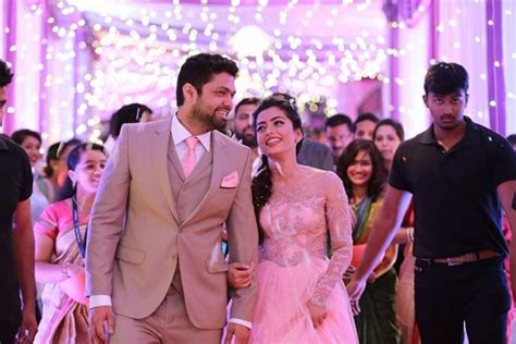 Rakshit Shetty & Rashmika Mandanna Engagement Photos - FilmiBeat