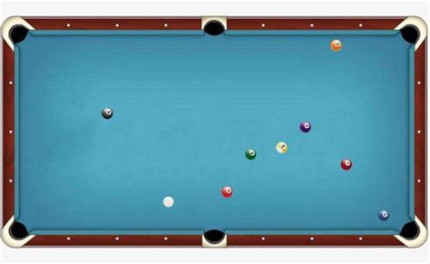 Blue Billiard Table Top View Material | Table top view, Pool table top ...