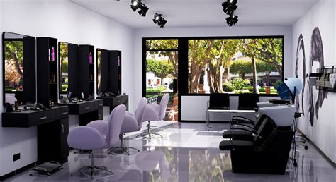 Hairdressing. Hair Salon Equipment in Architectural Visualization - UE ...