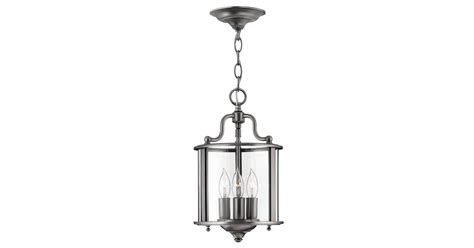 Hinkley Lighting 3470PW 3 Light Indoor Lantern Pendant | Build.com