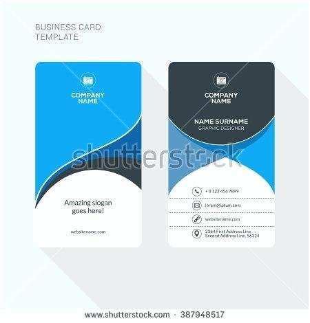 72 Adding Word Business Card Template Vertical Photo for Word Business ...