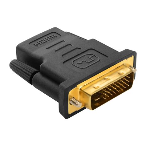 Insten 797024 HDMI to DVI Female to Male Adapter, Black