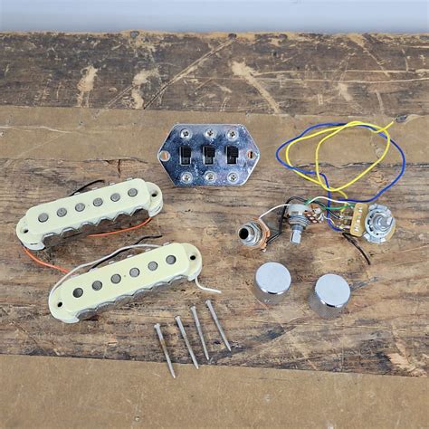 1996 Fender Jaguar Pickups & Partial Wiring Harness MIJ | Reverb