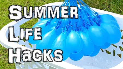 The Ultimate Summer Life Hacks Video - YouTube