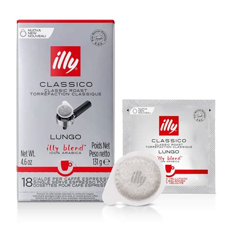 Illy Coffee E.S.E. Pods, 100% Arabica Bean Signature Italian Blend ...