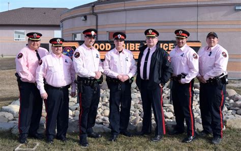 Feb 24: Blood Tribe Police Service supports pink shirt day anti-bullying campaign - Alberta ...