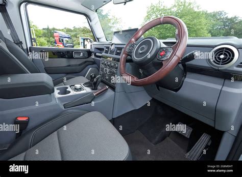 INEOS Grenadier 4X4 Interior UK Stock Photo - Alamy