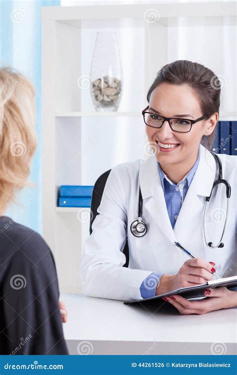 Patient during Medical Appointment Stock Photo - Image of nurse ...