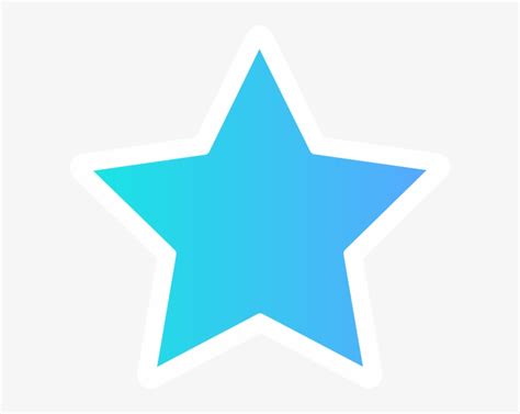 Star Vector Png - Blue Star Clipart Transparent PNG - 600x573 - Free Download on NicePNG