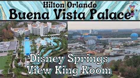 Hilton Orlando Buena Vista Palace Room Tour | 1 King Room with Disney ...