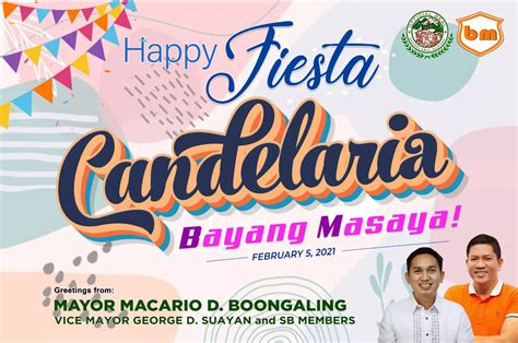 Happy Fiesta CANDELARIA, Bayang Masaya! | The Official Website of the Municipality of Candelaria ...