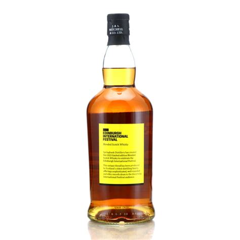 Edinburgh International Festival Blend 2023 | Whisky Auctioneer