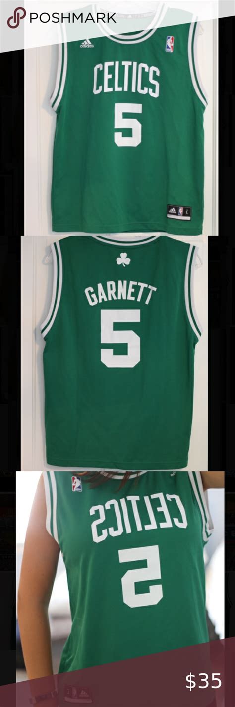 Kevin Garnett Celtics Jersey in 2020 | Clothes design, Kids shirts, Garnett