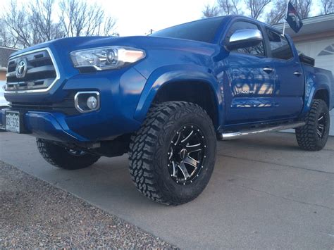 Blue 2016 Tacoma Lifted 3" | Toyota tacoma, Toyota, Tacoma accessories