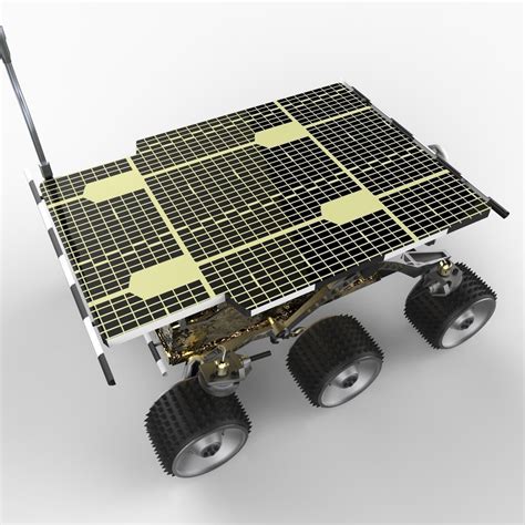 Mars Sojourner Pathfinder Rover 3D Model .max .obj .3ds .c4d .lwo .lw ...