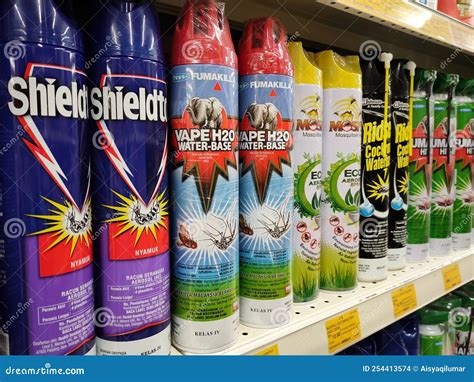 Various Brands of Aerosol-type Insecticides in Commercial Cans. Editorial Stock Image - Image of ...