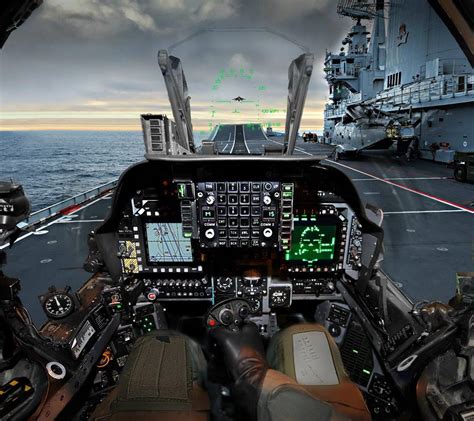 Harrier Jet Cockpit on Aircraft Carrier : r/aviation