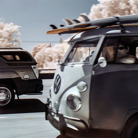 Free Images : volkswagen, van, freeway, square, surfboard, motor vehicle, vintage car ...