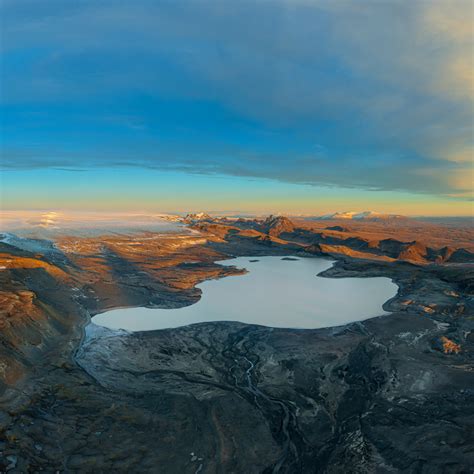 Lake Hagavatn and Langjökull glacier - OliHar.com