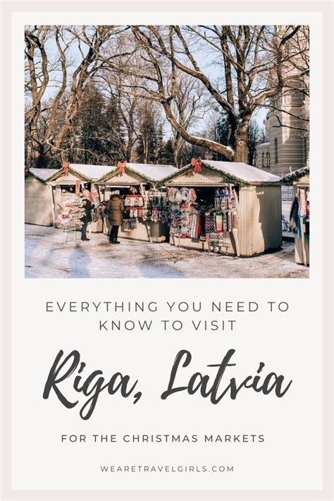 Complete Riga Christmas Market Guide in Latvia | We Are Travel Girls