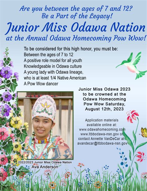 Little Traverse Bay Bands of Odawa Indians | Odawa Homecoming Pow Wow 2023