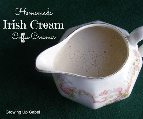 Irish Cream Coffee Creamer