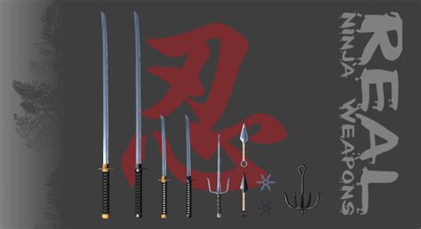 Real Ninja Weapons in Weapons - UE Marketplace