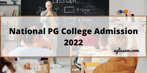 National PG College Admission 2022 - UG Result (Out), Admission ...