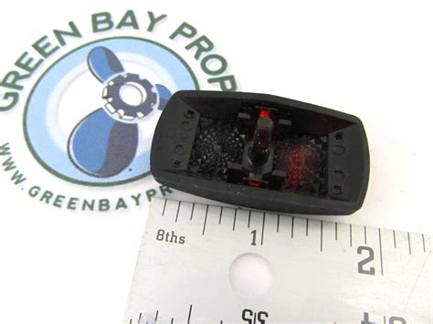 Apex Marine Pontoon Boat Underwater Lights Rocker Switch Cover Only Black w/Red Lens | Green Bay ...