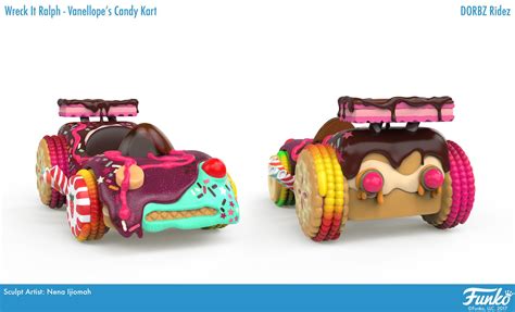 ArtStation - Vanellope's Candy Kart, Nena Ijiomah | Candy car, Wreck it ralph, Art toy