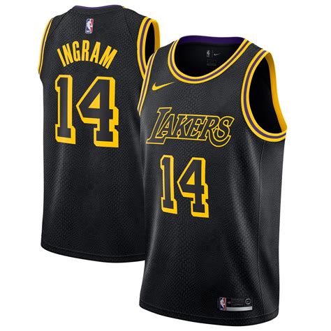 Nike NBA Los Angeles Lakers Brandon Ingram #14 Swingman City Edition Men's Jersey - PNW Sports ...