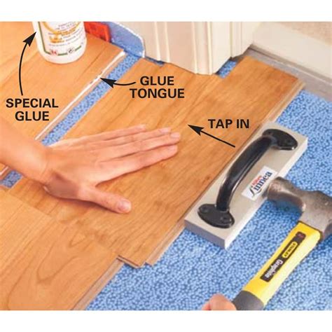 Everything You Need To Know About Using Glue For Laminate Flooring - Flooring Designs