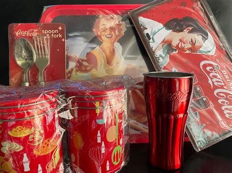 Coke Coca-Cola Merchandise Set, Furniture & Home Living, Kitchenware ...