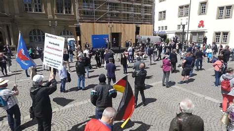 Germany: AfD supporters rally against COVID-19 restrictions in ...