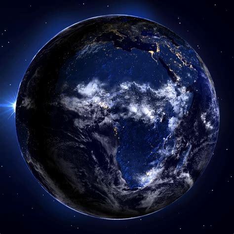 Earth at Night Lights 4K | Wallpapers HDV