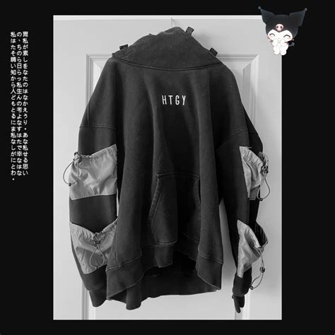 Black Graphic Hoodie (Unisex) Graphic styled... - Depop