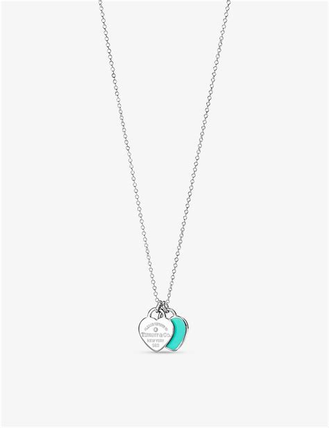 TIFFANY & CO – Return to Tiffany sterling-silver and enamel pendant ...