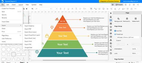 How to Make a Pyramid Chart in Excel | Edrawmax Online