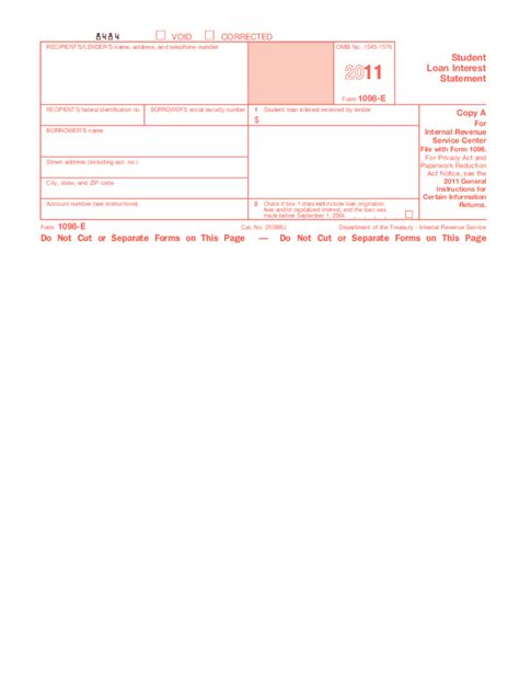 2011 Form IRS 1098-E Fill Online, Printable, Fillable, Blank - pdfFiller