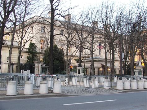 Ambassade des États-Unis en France — Wikipédia