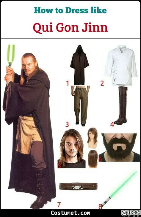 Qui-Gon Jinn (Star Wars) Costume for Halloween