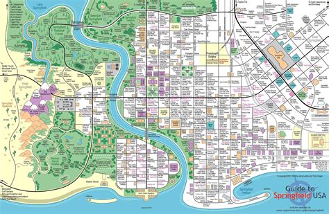 Here’s the entire map of Springfield for anyone wanting to replicate it in their games : r/tappedout