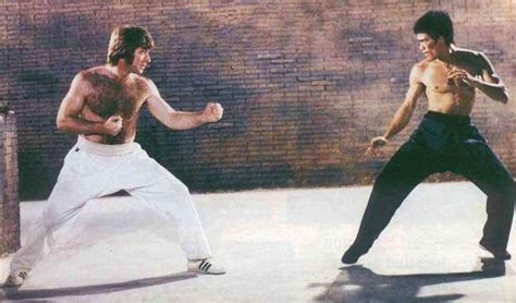 Bruce Lee vs Chuck Norris, la mejor pelea de la historia del cine