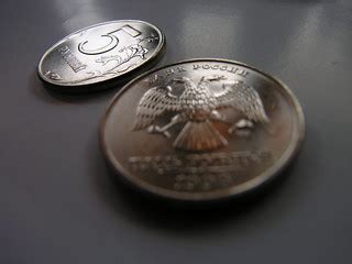 5 roubles coins | Waltie | Flickr