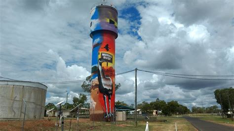 Augathella Water Tower Art