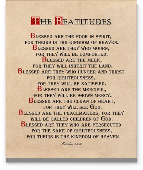 The Beatitudes