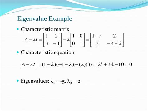 PPT - THE EIGENVALUE PROBLEM PowerPoint Presentation, free download ...